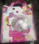 Disney Minnie Mouse Toddler Bedding Quilt Sheet Pillowcase 3PC Girls. Fixed Price $35.00.