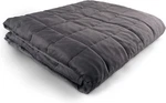 Hug Bud Weighted Blanket 80" X 87" 25LBS Fits Queen/king Size Bed -minky Gray. Fixed Price $60.00.