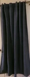 Threshold Denim Blue Tweed Blackout Drapery Panel - Aruba 48" X 62". Fixed Price $21.00.