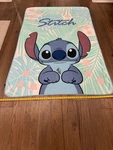Disney Lilo & Stitch Plush Throw Blanket - Tropical Hibiscus Leaf Design 50"X84". Fixed Price $18.20.