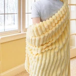 Vessia Flannel Fleece Throw Blanket For Select Size, Color. Fixed Price $22.52.