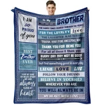 Sqovulw Gifts For Brother Blanket, From 60X50 Inch,. Fixed Price $31.70.