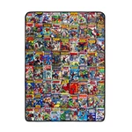 Surreal Entertainment Marvel Comics Covers Fleece Throw Blanket Soft Polyester. Fixed Price $52.71.