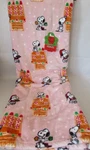 Berkshire Peanuts Gingerbread House Dreams Snoopy Throw Blanket 60" X 70" Pink. Fixed Price $32.00.
