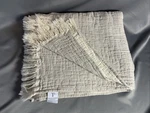 Nwot Texteis Penedo Portugal 50 70 Soft Cotton Throw With Fringe Oatmeal. Fixed Price $60.00.