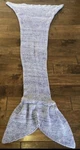 Adult Fu Store Mermaid Tail Blanket Multicolor Rainbow Crochet Knit 71''X35''. Fixed Price $23.99.