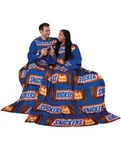 Snuggie Snickers Candy Bar 71 X 54" Super Soft Fleece Blanket Keeps You Warm. Fixed Price $58.95.
