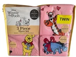 Disney Winnie The Pooh Twin Sheet Set 3 Piece Pink Tigger Eeyore New. Fixed Price $26.66.