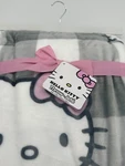 Brand New! Hello Kitty 60" X 70" Soft Blanket- Gray Pink White Throw-jete. Fixed Price $35.00.