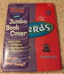 Jumbo Book Cover Stretch Nerds Candy Print School College. Fixed Price $16.50.