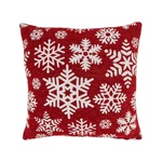 Saro Lifestyle Frosty Opulence Chenille Jacquard Snowflakes Throw Pillow Cover,. Fixed Price $24.86.
