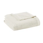 Madison Park 100% Cotton Blanket, Trendy FULL/QUEEN(90 X In), Ivory. Fixed Price $116.99.