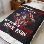 Marine Corps Eagle Globe Anchor Blanket Soft Cozy Throw. Fixed Price $61.60.