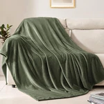 Fleece Throw Size Blanket For Couch Sofa Bed, Soft Fuzzy Plush Luxury Flannel. Fixed Price $29.12.