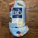 Kohls The Big One Margarita Design Oversized Plush Throw 5 X6 New. Fixed Price $24.95.