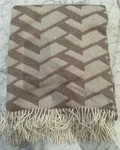 Williams Sonoma Cashmere Jacquard Throw. 50 By 65! Nwt. Fixed Price $269.00.