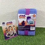 Disney Star Wars Throw Blanket And Book Princess Leia Forces Of Destiny 62X90IN. Fixed Price $32.99.