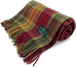 Large 100% New Wool Tartan Blankets Picnic Travel Rug Throw 190CM X 162CM. Fixed Price $60.44.