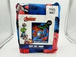 Marvel Avengers Silky Soft Throw Blanket 40" X 50" Superhero Cpt America Hulk. Fixed Price $15.00.