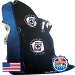 Svt Cruz Azul Team Logo Blue Sherpa Lining Borrego Flannel Throw Sofa Blanket. Fixed Price $55.72.