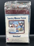 Disney Tapestry Woven Throw Blanket With Mickey Minnie & Goofy 100% Cotton 60X50. Fixed Price $24.99.