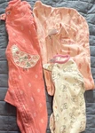 Halo Sleepsack Wearable Blanket & 2 Footed Sleepers Girl 3-6MON. Fixed Price $6.00.