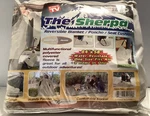 Sherpa, Reversible Blanket, Poncho, Seat Cushion, Gray, 84X58, Water Resistant.. Fixed Price $14.95.