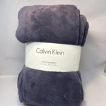 Calvin Klein Purple King Blanket - 112" X 92". Fixed Price $48.99.