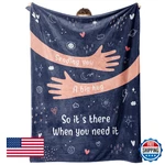 Afterprints Get Well Hug/healing Blanket, Cancer/sympathy/surgery Care 60X80. Fixed Price $65.50.