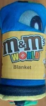 M&ms World Fleece Blanket 50" X 60" Polyester New And. Fixed Price $17.99.