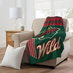 Nhl Officially Licensed Minnesota Wild 46" X 60" Microfiber Throw Blanket. Fixed Price $29.99.