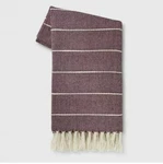 Opalhouse Woven Throw Blanket 60 X 50 Farmhouse Bohemian Tassels New. Fixed Price $14.41.