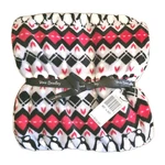 Vera Bradley Holiday Christmas Red Penguins Intarsia Throw Blanket 80 X 50 - New. Fixed Price $32.29.
