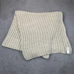 Threshold Knitted Throw Blanket Beige Colored 44X44 Inches Super Soft. Fixed Price $24.10.
