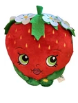 Shopkins Strawberry Kiss Plush Pillow Fiesta Stuffed Animal Moose Toys 10" Nwt. Fixed Price $14.00.