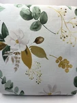 Mildly 100% Egyptian Cotton Queen Duvet Cover White Sage Gold Leaf Kaelyn Zipper. Fixed Price $38.00.
