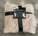 Ralph Lauren Classic Micromink Polyester Full Queen Blanket 90"X90" Pink. Fixed Price $54.99.