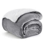 Bedsure Gentlesoft Sherpa Fleece Throw Blanket For Couch - Thick And Warm Bla.... Fixed Price $42.13.