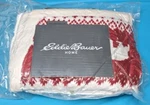 New Eddie Bauer Grizzly Peak Ultraplush Red Bear Blanket Throw 50X60 Sherpa. Fixed Price $39.99.