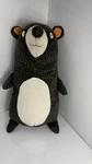 Pillowfort Target Large Bear 15.5" Plush Black Gray Stuffed Animal Throw. Fixed Price $19.00.