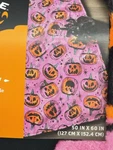 Hyde & Eek Halloween Pink Jack Lantern Throw Blanket 2025. Fixed Price $20.00.