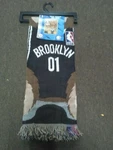 The Northwest Company Brooklyn Nets Half-court Baby Woven Jacquard Throw. Fixed Price $18.99.