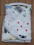 Thro Baby Micromink Sherpa Blanket Maddie Farm Cows Tractor Pig Flowers. Fixed Price $29.95.