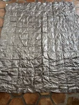Blue Ridge Down Quilted Blanket Camping Packable Throw 60X70 Reversible Silver. Fixed Price $64.95.
