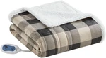 Woolrich Soft Tan Oversized Electric Blanket With Auto Shut Off, 60X70 Inches. Fixed Price $106.99.