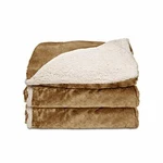 Sunbeam Heated Throw Blanket Reversible Sherpa/royal Mink, 3 Settings,.... Fixed Price $39.87.
