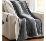 Beautyrest Heated Blanket, Electric Throw, Soft, Warm, Reversible Plush -. Fixed Price $39.99.