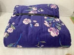 Vera Bradley Wild Roses Throw Blanket 80" X 50" Nwt Microfleece Purple. Fixed Price $39.99.