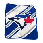 Logo Brands Toronto Blue Jays 50" X 60" Raschel Stripe Throw Blanket. Fixed Price $34.99.