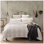 Duvet Cover Washed Cotton Set 3 Piece (queen, Off-white). Fixed Price $81.27.
